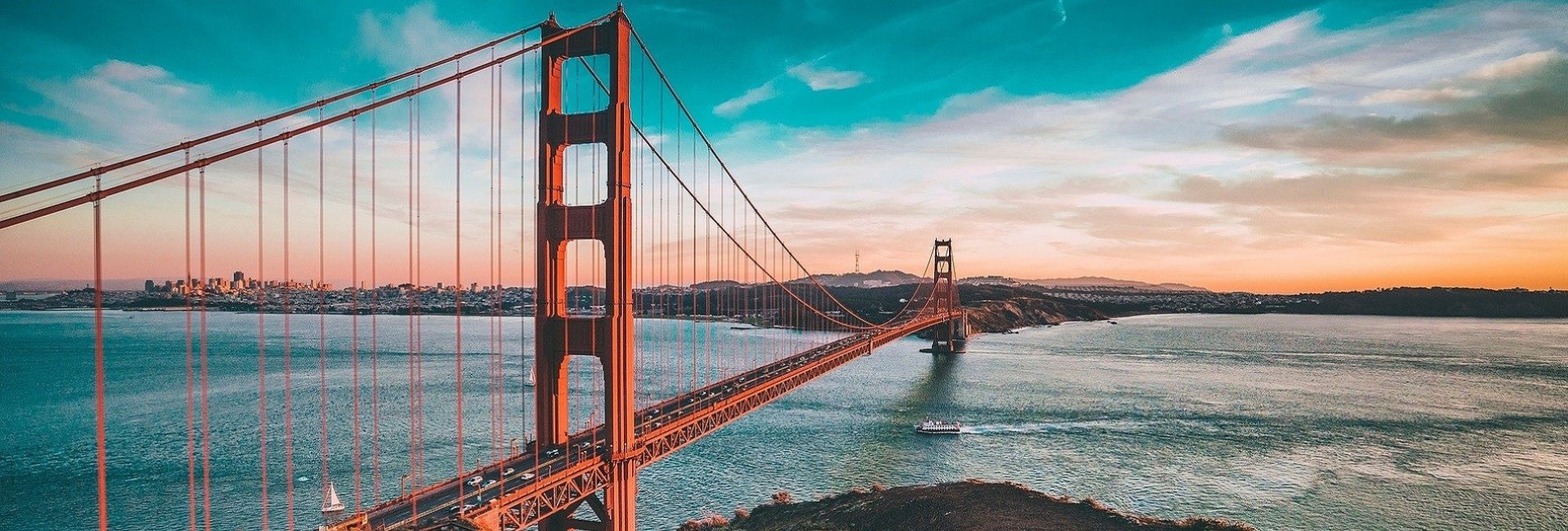 Tečaj engleskog jezika - pogled na San Francisco most